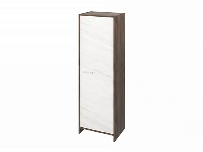 Шкаф для документов FI-571.G Орех Пацифик Табак/Мрамор Леванто белый