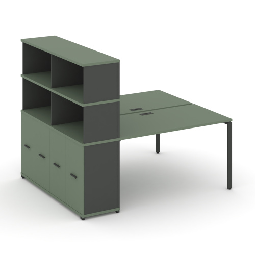 Бенч-система с опорным распашным шкафом Concept CN.DRS-231 фото 2