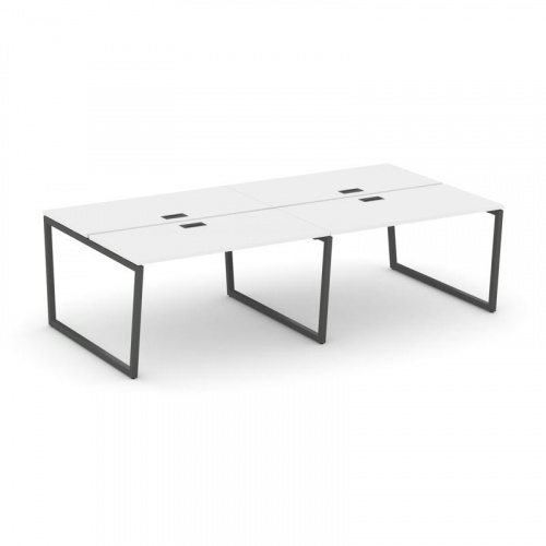 Style Project Рабочая станция 2-х сторон. SN-4T2.DRS-053 Акация Лорка/Металл Антрацит/Заглушка Пласт фото 26