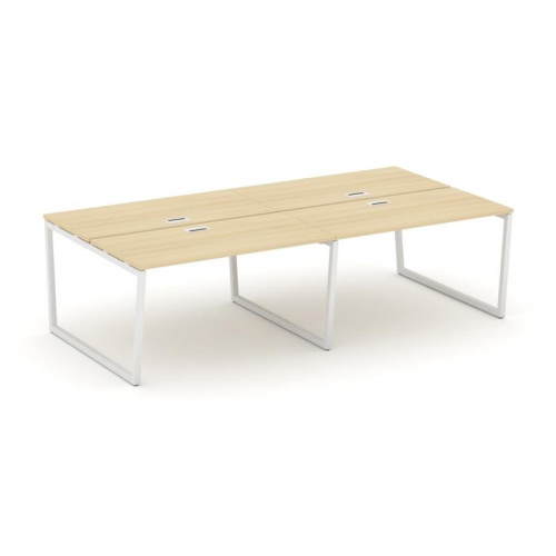 Style Project Рабочая станция 2-х сторон. SN-4T2.DRS-053 Акация Лорка/Металл Антрацит/Заглушка Пласт фото 21