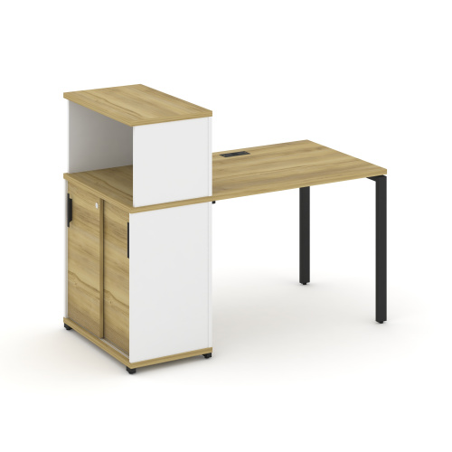 Стол офисный с опорным шкафом-купе Concept CN.SP-237
