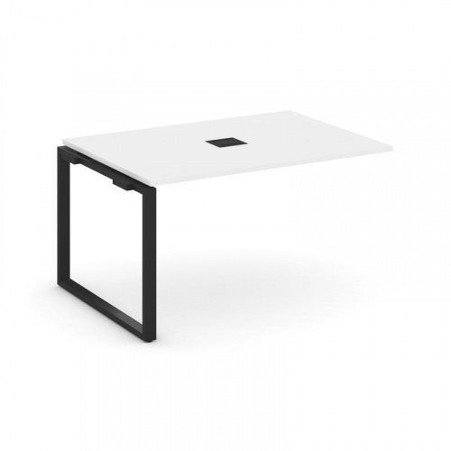 Style Project Проходной наб. элем. перег. стола SN-6O.NSPRG-002 Вяз Благородный/Металл Белый 1180*98 фото 5