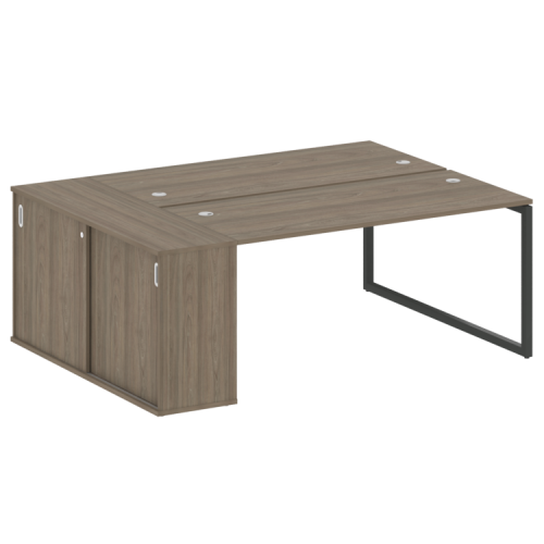 Бенч-система с шкафом-купе на О-обр. м/к Metal System Quattro 40БО.РС-СШК-1.4 фото 2