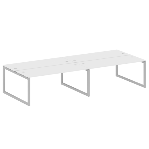 Бенч-система на 4 места на О-обр. м/к Metal System Quattro 50БО.СМ-4.5 фото 4 Бенч-система на 4 места на О-обр. м/к Metal System Quattro 50БО.СМ-4.5 фото 4