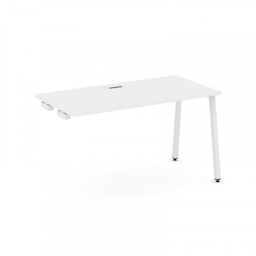 Style Project Стол-приставка к опор. элем. SN-4A.OPRS-013 Антрацит/Металл Белый 1380*700*750 фото 26