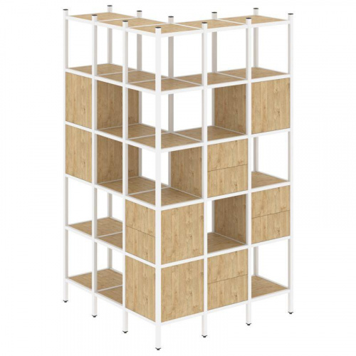 Стеллаж офисный угловой Loft VR.L-53 фото 2 Стеллаж офисный угловой Loft VR.L-53 фото 2