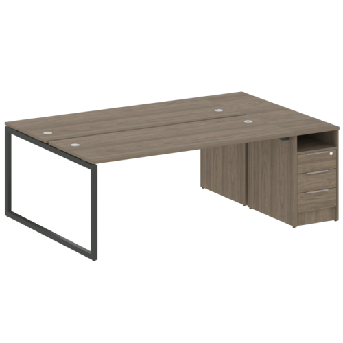 Бенч-система с тумбой на О-обр. м/к Metal System Quattro 40БО.РС-СТП-2.5 Бенч-система с тумбой на О-обр. м/к Metal System Quattro 40БО.РС-СТП-2.5