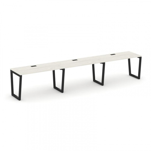 Style Project Рабочая станция 1 сторон. SN-5T2.ORS-044 Акация Лорка/Металл Антрацит/Заглушка Пластик фото 9