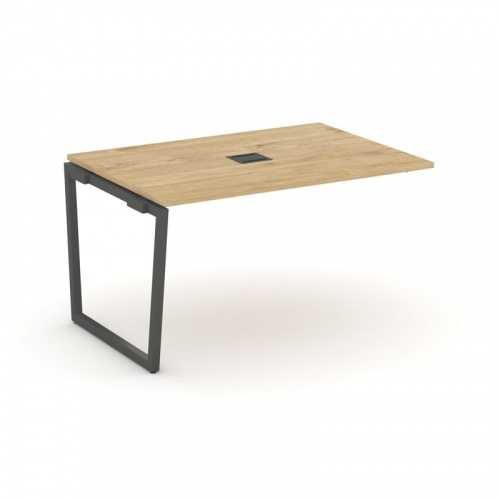 Style Project Проходной наб. элем. перег. стола SN-4T2.NSPRG-002 Акация Лорка/Металл Антрацит/Заглуш фото 22