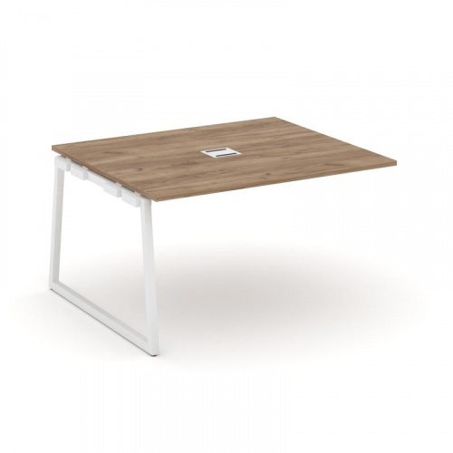 Style Project Проходной наб. элем. перег. стола SN-4T1.NSPRG-034 Акация Лорка/Металл Антрацит/Заглуш фото 10