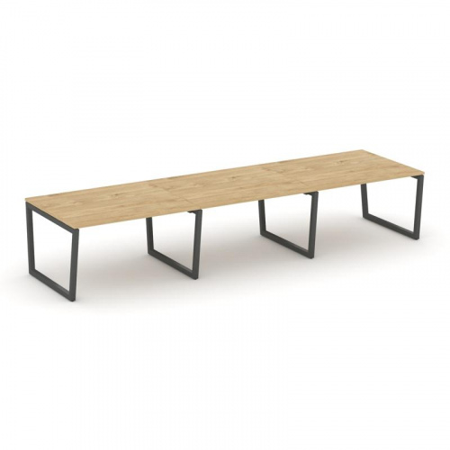 Style Project Стол переговорный SN-5T2.SPRG-053.3 Акация Лорка/Металл Антрацит 4410*1180*750 фото 22