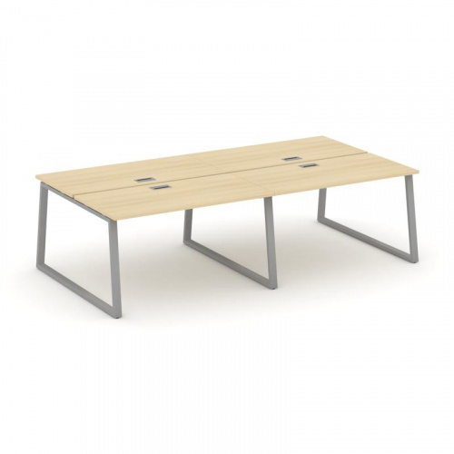 Style Project Рабочая станция 2-х сторон. SN-6T1.DRS-052 Акация Лорка/Металл Антрацит/Заглушка Пласт фото 20