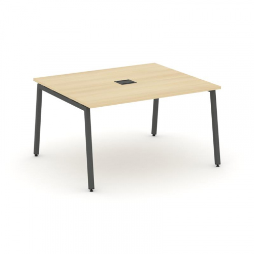 Style Project Стол переговорный SN-4A.SPRG-032 Вяз Благородный/Металл Антрацит 1180*1180*750 фото 22