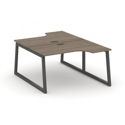 Style Project Рабочая станция эргоном. SN-5T1.DRPA-002 Акация Лорка/Металл Антрацит/Заглушка Пластик фото 25