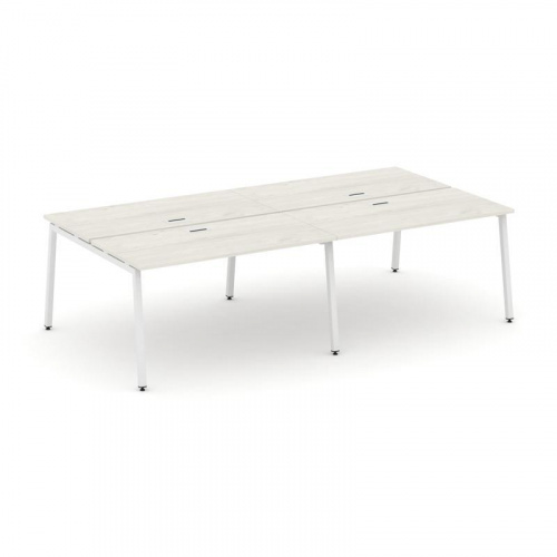 Style Project Рабочая станция 2-х сторон. SN-4A.DRS-031 Дуб Табак/Металл Белый 1960*1232*750 фото 18