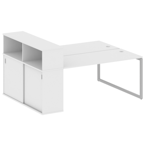 Бенч-система с шкафом-купе на О-обр. м/к Metal System Quattro 40БО.РС-СШК-2.4 фото 14