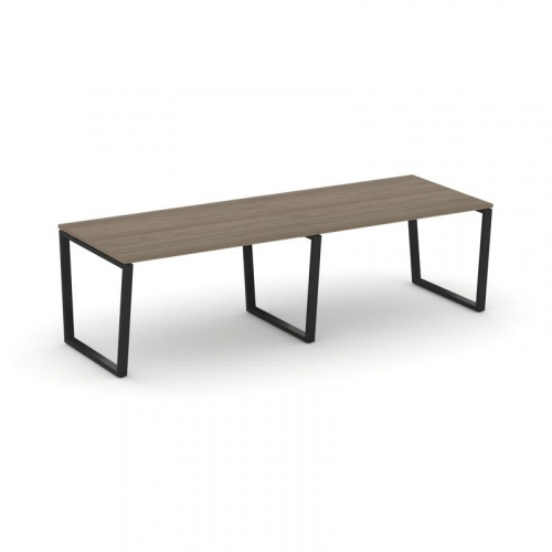 Style Project Стол переговорный SN-6T2.SPRG-013.3 Акация Лорка/Металл Антрацит 2760*980*750 фото 6