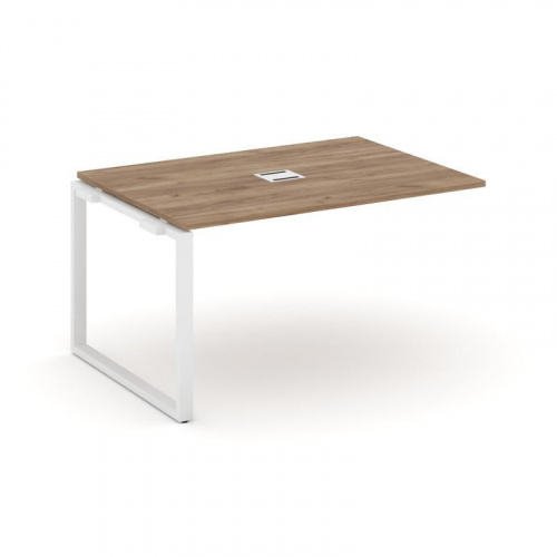 Style Project Проходной наб. элем. перег. стола SN-6O.NSPRG-002 Вяз Благородный/Металл Белый 1180*98 фото 16