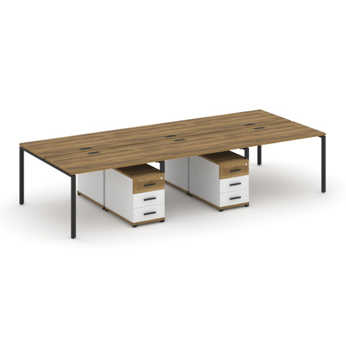 Бенч-система на 6 мест с 2 опорными тумбами Concept CN.DRS-342 фото 7