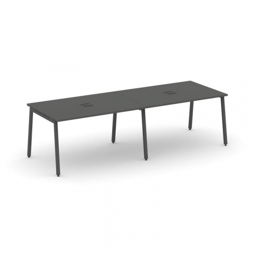 Style Project Стол переговорный SN-4A.SPRG-014 Белый/Металл Антрацит 3160*980*750 фото 18