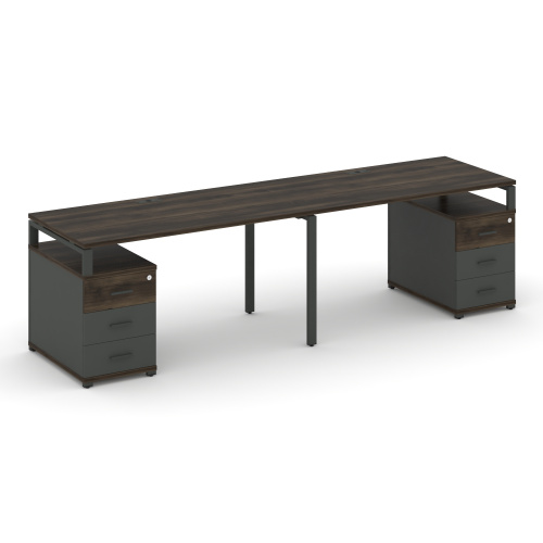 Бенч-система на 2 места с 2 опорными тумбами Concept CN.ORS-318 фото 3