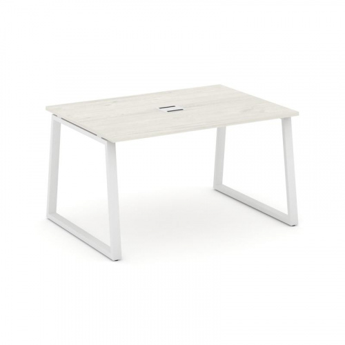 Style Project Стол переговорный SN-6T1.SPRG-002 Акация Лорка/Металл Антрацит/Заглушка Металл Антраци фото 14