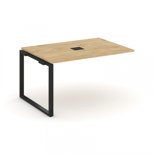 Style Project Проходной наб. элем. перег. стола SN-6O.NSPRG-002 Вяз Благородный/Металл Белый 1180*98 фото 7