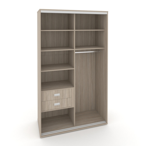 Корпус 2-х секционного шкафа высокого L=1800мм Maris SH.K2-8.1 K6 фото 6 Корпус 2-х секционного шкафа высокого L=1800мм Maris SH.K2-8.1 K6 фото 6