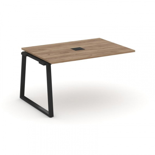 Style Project Проходной наб. элем. перег. стола SN-6T1.NSPRG-003 Акация Лорка/Металл Антрацит/Заглуш фото 8