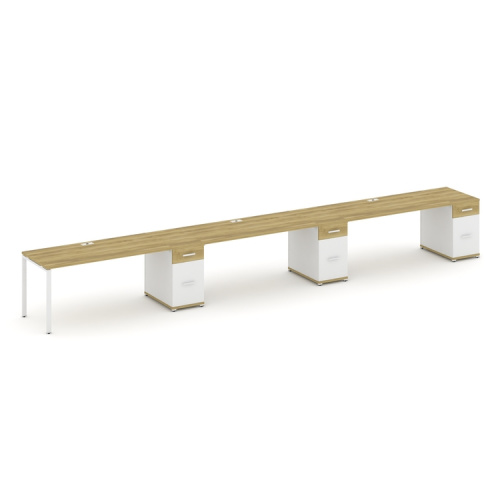 Бенч-система на 3 места с 3 опорными тумбами Concept CN.ORS-448 фото 11