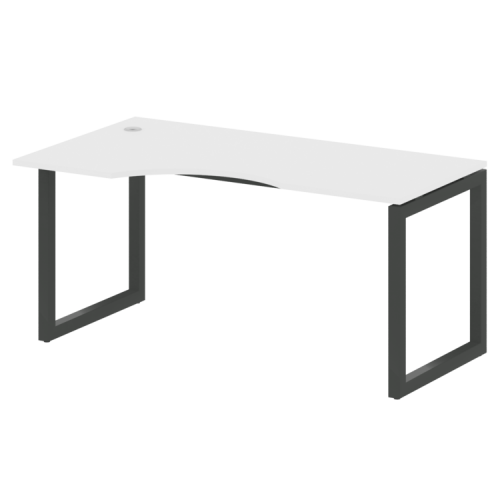 Стол криволинейный левый на О-обр. м/к Metal System Quattro 50БО.СА-1 (L) фото 7