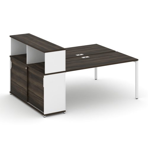 Бенч-система с опорным шкафом-купе с надставкой Concept CN.DRS-240 фото 10