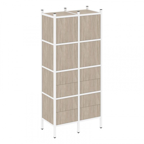 Стеллаж офисный прямой Loft VR.L-04 фото 2 Стеллаж офисный прямой Loft VR.L-04 фото 2