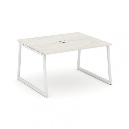 Style Project Стол переговорный SN-4T1.SPRG-032 Акация Лорка/Металл Антрацит/Заглушка Металл Антраци фото 13