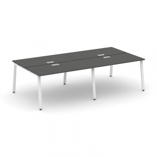 Style Project Рабочая станция 2-х сторон. SN-6A.DRS-042 Акация Лорка/Металл Антрацит 2360*1432*750 фото 22