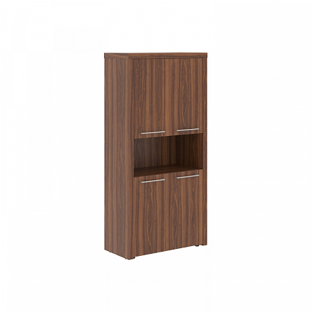 Шкаф с 2-мя комплектами глухих малых дверей и топом Zenn ZHC 85.4