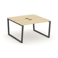 Style Project Рабочая станция 2-х сторон. SN-6T2.DRS-002 Акация Лорка/Металл Антрацит/Заглушка Пласт