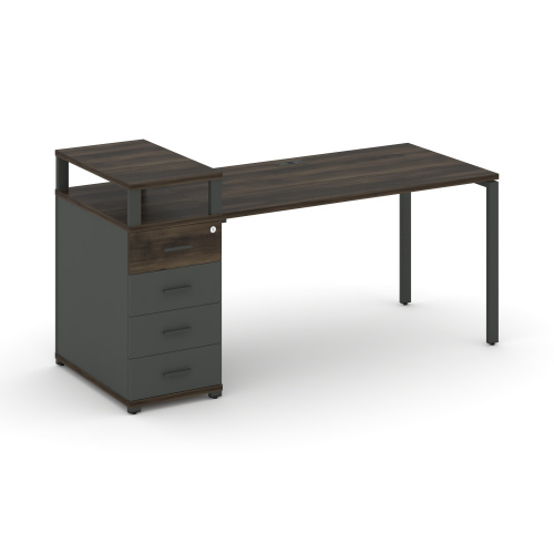 Стол офисный с опорной тумбой Concept CN.SP-412 фото 3