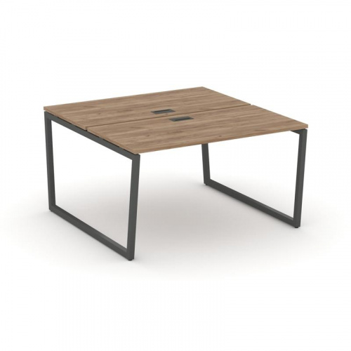 Style Project Рабочая станция 2-х сторон. SN-4T2.DRS-004 Акация Лорка/Металл Антрацит/Заглушка Пласт фото 23