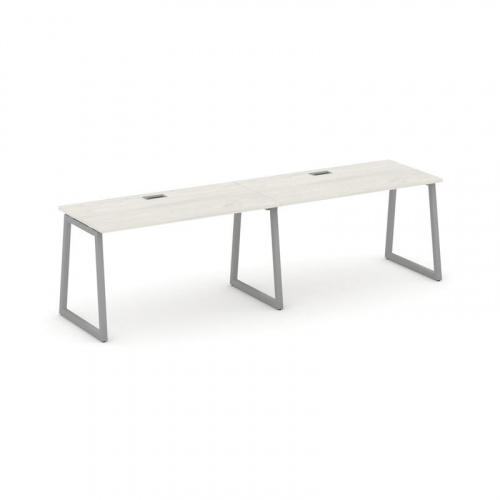 Style Project Рабочая станция 1 сторон. SN-4T1.ORS-014 Акация Лорка/Металл Антрацит/Заглушка Пластик фото 17