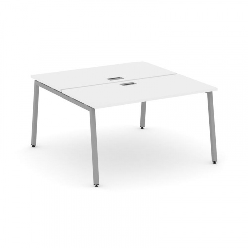 Style Project Рабочая станция 2-х сторон. SN-4A.DRS-013 Вяз Благородный/Металл Белый 1380*1432*750 фото 5