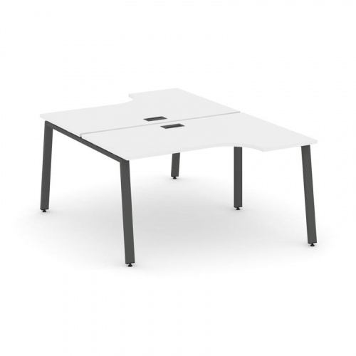 Style Project Рабочая станция эргоном. SN-6A.DRPA-012 Вяз Благородный/Металл Белый 1580*1432/1992*75 фото 25