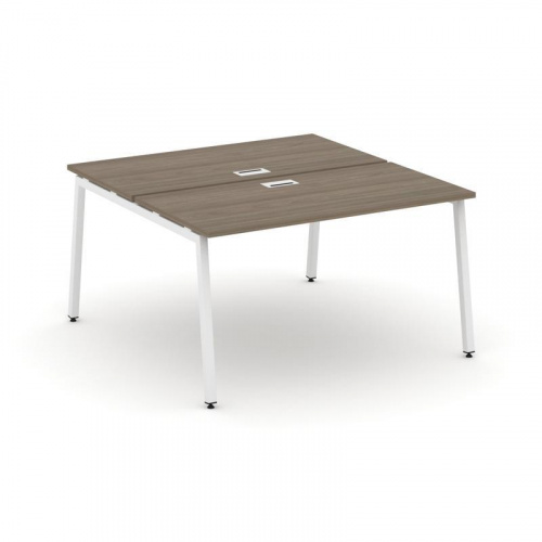 Style Project Рабочая станция 2-х сторон. SN-4A.DRS-013 Вяз Благородный/Металл Белый 1380*1432*750 фото 28