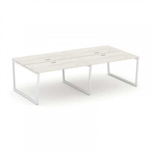 Style Project Рабочая станция 2-х сторон. SN-4T2.DRS-053 Акация Лорка/Металл Антрацит/Заглушка Пласт фото 12