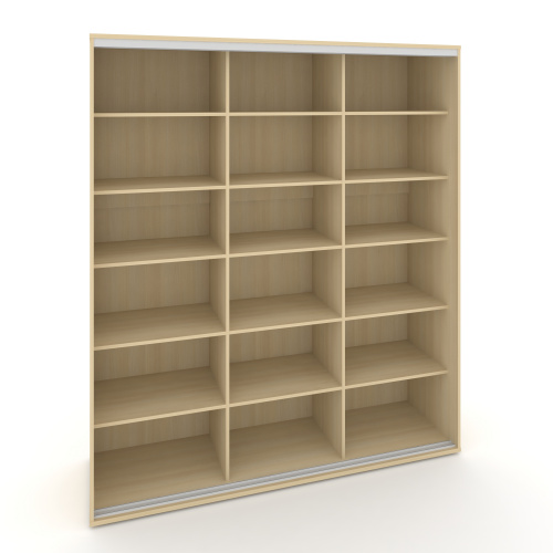 Корпус 3-х секционного шкафа высокого L=1769мм Maris SH.K3-2.1 K8