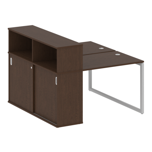 Бенч-система с шкафом-купе на О-обр. м/к Metal System Quattro 40БО.РС-СШК-2.1 фото 6