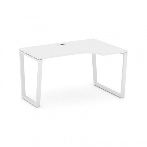 Style Project Стол рабочий эргоном. SN-6T2.SPA-001(R) Акация Лорка/Металл Антрацит/Заглушка Пластик фото 17