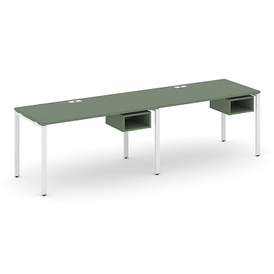 Бенч-система на 2 места с подвесными тумбами Concept CN.ORS-102