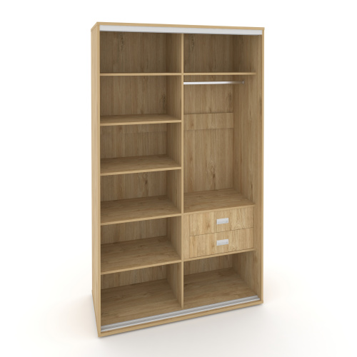 Корпус 2-х секционного шкафа высокого L=1300мм Maris SH.K2-3.1 K3 фото 6 Корпус 2-х секционного шкафа высокого L=1300мм Maris SH.K2-3.1 K3 фото 6