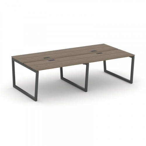 Style Project Рабочая станция 2-х сторон. SN-5T2.DRS-032 Акация Лорка/Металл Антрацит/Заглушка Пласт фото 25